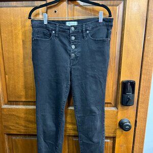 Madewell Black Buttonfly Jeans - Size 31